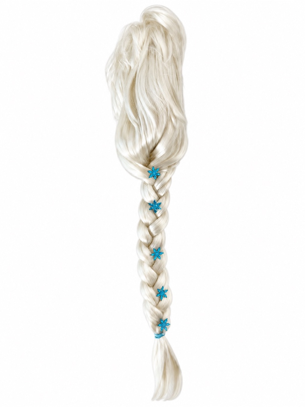 NEW 30” Ice Princess Platinum Synthetic Blonde Full Wig